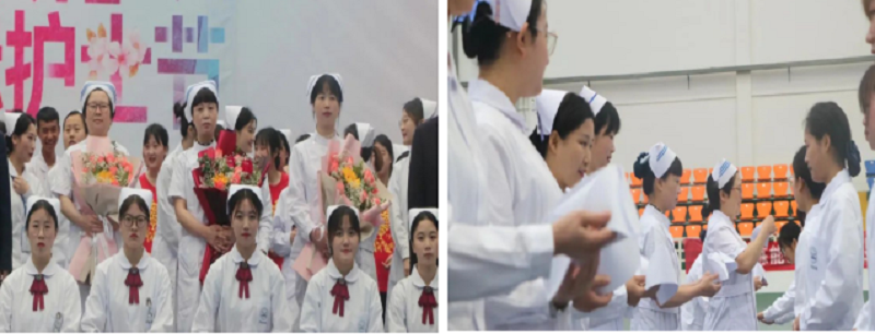 强护理技能,展天使风采——开云网页版成功举办5·12国际护士节活动暨授帽仪式(图4) 强护理技能,展天使风采——开云网页版成功举办5·12国际护士节活动暨授帽仪式(图4)