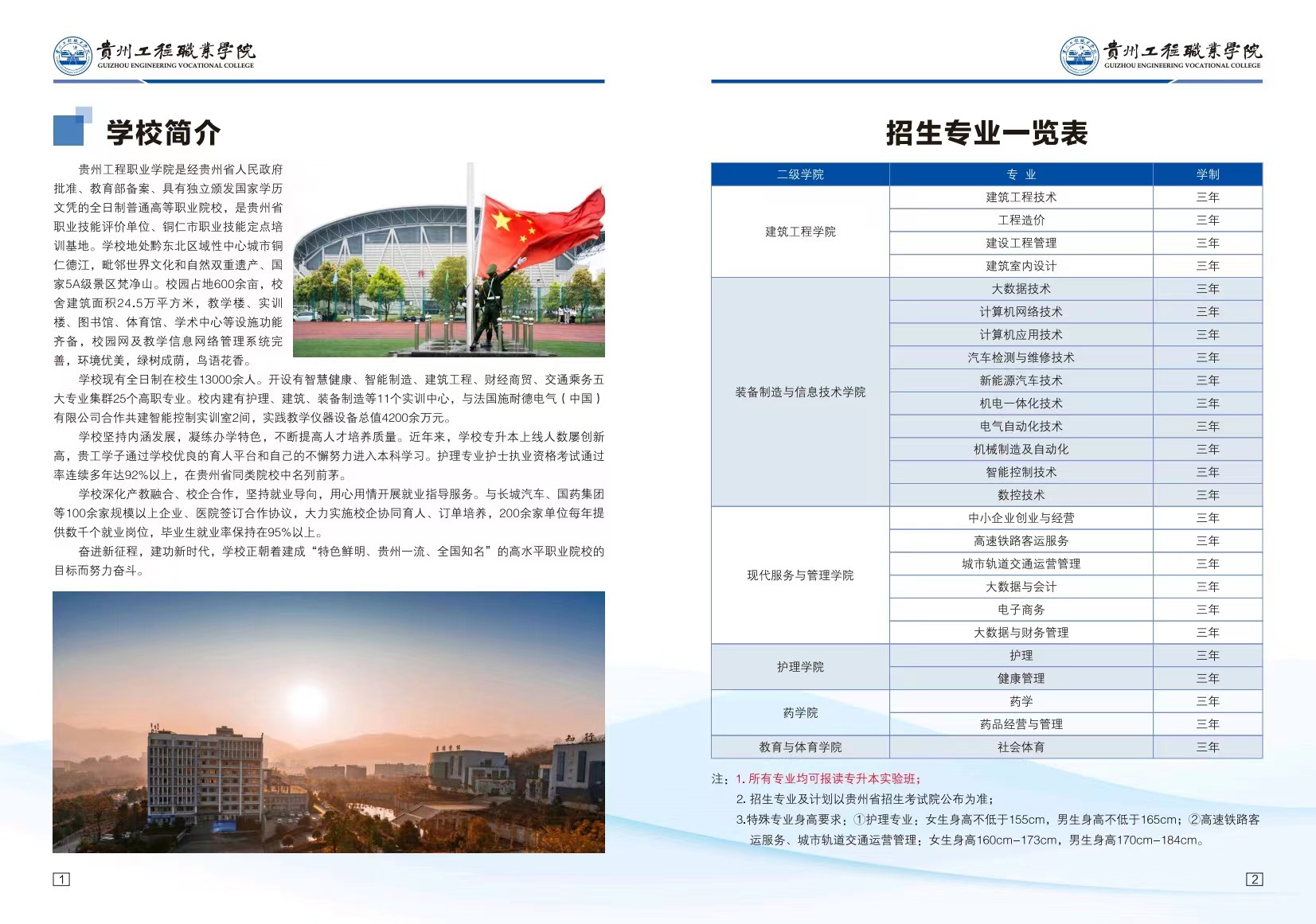 0014丨开云网页版2024年分类考试招生简章(图3)